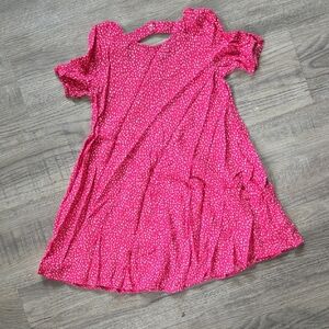 Jumping Beans Pink Flutter Sleeve Sundress